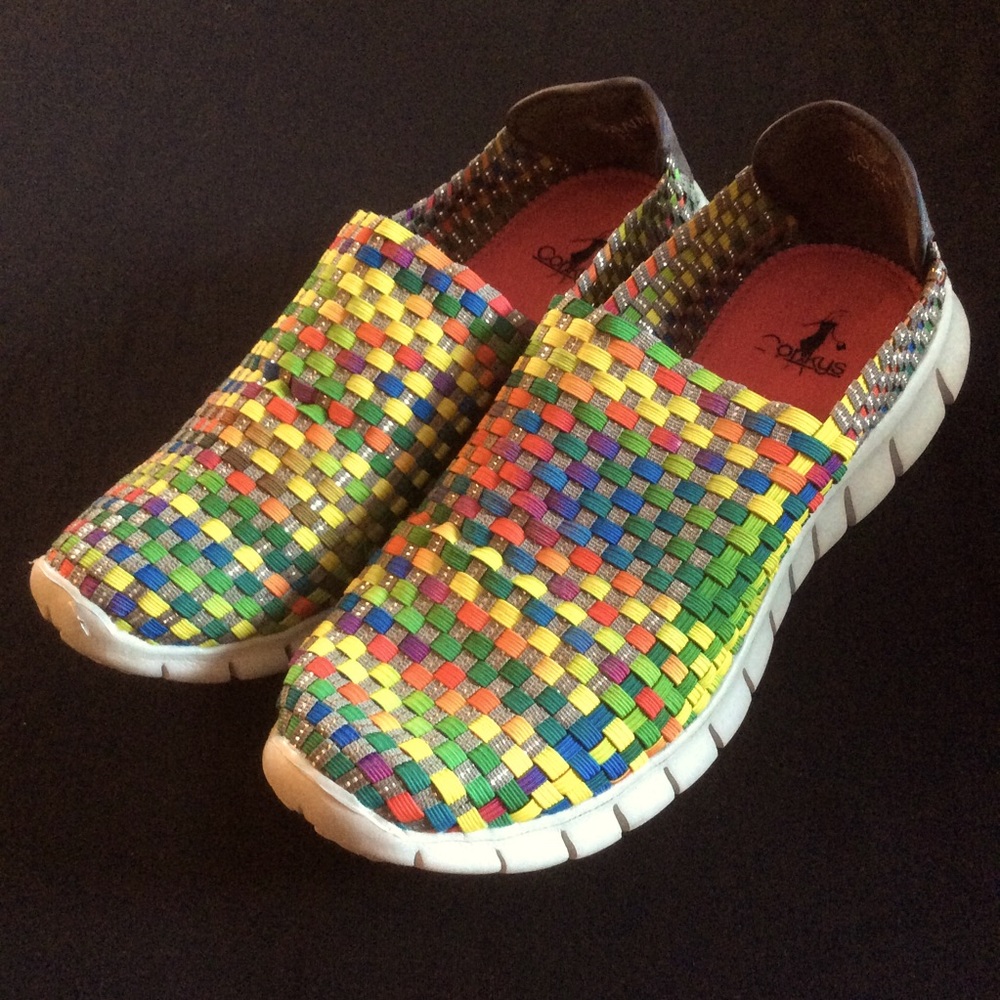 NWOT Corkys JoAnn Woven Sneakers, Sz 11